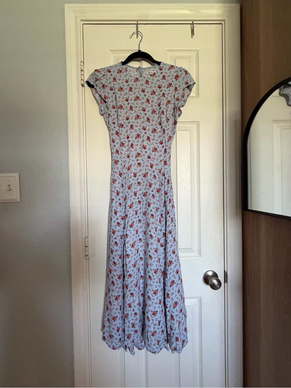 Reformation Gavin Dress in Petunia Size 0